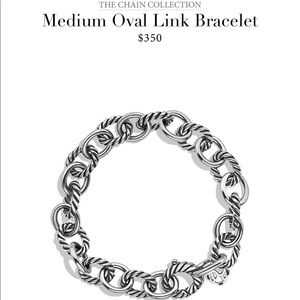 David Yurman Medium Oval Link Bracelet